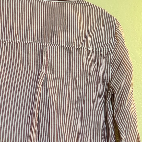 cloth & stone - Striped Button-Up | Size Medium - Picture 5 of 5